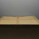 Simple C Shaped End Table Couch Side Table, Item Placement Computer Office Side Table, Solid Wood Frame for Living Room Bedroom Side Tables, Walnut Color