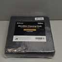 Microfiber Cleaning Cloth, 100 Pack Microfiber Towels for Cars Commercial Grade Work Rags Bulk Detailing Cloth for Automotive Bar Mechanic Restaurant Garage Housekeeping, 11.5"x 11.5", Black