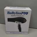 BaBylissPRO Nano Titanium 2000-Watt Blow Dryer with Concentrator Nozzle, Professional Grade Ionic Corded Styling Tool for Hair