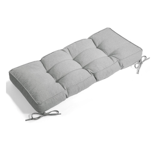 Detiblue Bench Cushion for Indoor Furnitureï¼Œ36x14x4Inch Tufted Bench Seat Cushion with Non-Slip, Comfortable and Durable for Shoe/Entryway/Storage with Cushionï¼ˆCrossLinen Beigeï¼‰
