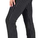 Yogipace,Belt Loops,Women's Petite/Regular/Tall Straight Leg Yoga Dress Pants (Black, S)