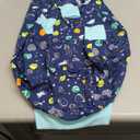 Recovery Suit for Large Medium Dogs After Surgery, Soft Breathable Anti Licking Dog Onesie E-Collar & Cone Alternative, Pet Bodysuit for Preventing Hair Loss Full Cover Wound(5XL, Rocket) (5XL(Chest 35.00-39.37 in))