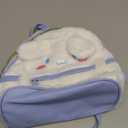 trettitre Cinnamoroll Kids Backpack, Kawaii Stuff Plush Backpack, Adorable Bag Handbag for Girls Kids Fans Birthday Present School Supplies