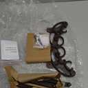 MyGift Brown Heavy Duty Cast Iron Outdoor Garden Hose Hanger Wall Mounted Water Hose Holder Reel with Vintage Scrollwork Design