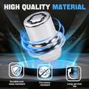 Wheel Lock Lug Nut Set M12 x 1.5 Anti Theft Fit Toyota Camry Tacoma Corolla Highlander Avalon RAV4 Sienna Venza Celica Prius Matrix CHR Mirai Lexus RX350 IS250 ES350 NX200T Replace 00276-00900