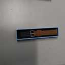 BARTON Leather and Rubber Hybrid Straps with Integrated Quick Release Spring Bars - 316L Stainless Steel - Choose Color - 18mm, 20mm & 22mm Watch Bands (Cedar)