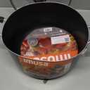 IMUSA USA 10Qt Nonstick Hammered Exterior Dutch Oven with Glass Lid