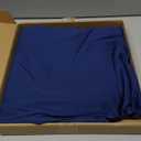 Wokceer 7.2FT Wedding Arch Cover Spandex Fitted Wedding Arch Stand Covers Round Top Navy Blue Chiara Arch Cover for Birthday Party Ceremony Banquet Decoration