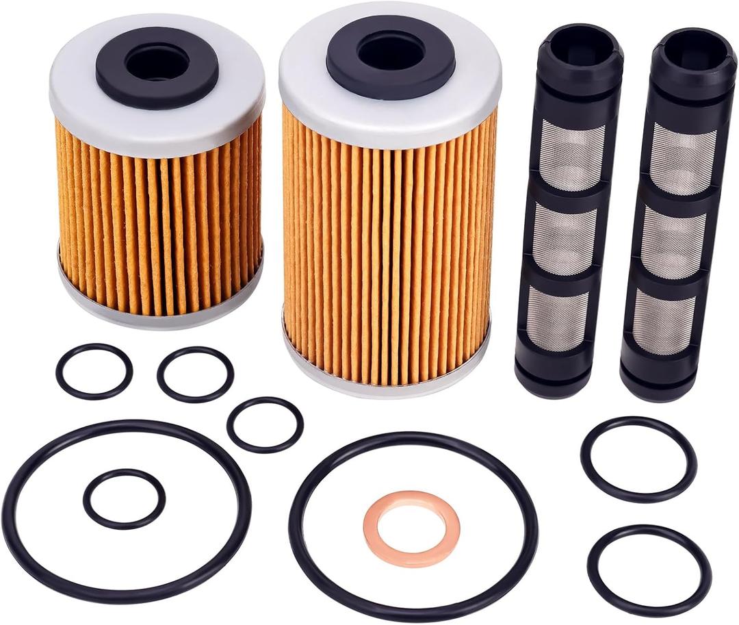 75038046110 Oil Filter Service Repair Kit Compatible with 690 R/Enduro/R/SMC/R/701 Enduro/Supermoto/Svartpilen/Vitpilen 2016 2017 2018 2019 2020 2021 2022 2023 kn155 kn651