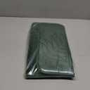 Memory Foam Bathroom Rugs, Ultra Soft and Absorbent Leaf Bath Mat, Cozy Flannel Velvet Washable Bathroom Mat 24" x 16" Green