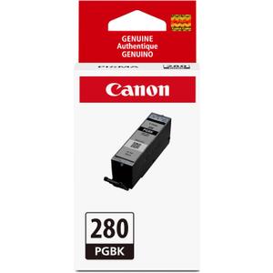 Canon PGI-280 Genuine Pigment Black Ink Tank, Compatible with TR8520, TS9120,TS8120, TS6120, TS9521C/a, TS9520/a, TS8220, TS6220, TS8320, TS6320, TS702/a, and TR8620/a Series Printers