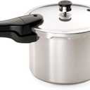 Presto 01264 6-Quart Aluminum Pressure Cooker, Silver