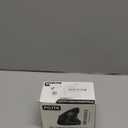 POJTK Ergonomic Wireless Rechargeable Mouse, Bluetooth+USB A+Type C(3 in 1) Connection, 5 Levels Up to 4800 DPI, 6 Silent Buttons, 2.4GHz Carpal Tunnel Vertical Mice, for Laptop, Desktop,MacBook-black