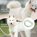 No Pull Dog Harness, Puppy Vest with Front Clip for Small Medium Large Sized Dog(Light Green,L)