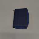 Strong Magnetic for MagSafe Wallet Pouch / Pixelsnap, Zipper Pocket Large Capacity for Earpod/Earphone/Car Keys & More, 3 Card Slots RFID Block for iPhone Air 17 16 15 Pro Max Pixel 10 Series (Blue)