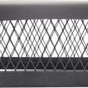 HY-C SC1818 Shelter Bolt On Single Flue Chimney Cover, Mesh Size 3/ 4", Fits Outside Existing Clay Flue Tile Dimensions 18" x 18", Black Galvanized Steel
