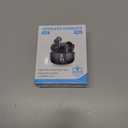 Studio-Quality Wireless Ear Buds with Deep Bass & Enhanced Audio Clarity, Bluetooth 5.4, 10-Year Lifespan Earbuds, ENC Noise Cancelling Calls, Secure Fit Memory Foam Tips, IPX6 Waterproof (Black)