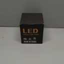 ASOKO 4-Pack Dimmable Edison Light Bulbs, 40W Equivalent Vintage Bulbs, 2200K-2400K Warm White (Amber Glass), ST64, E26 Base (4W-4 Pack) (Amber)