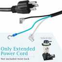 SPX1250WA Pool Filter Pump Power Cord Cable Replacement, Compatible with Hayward Power Flo II SP1700 Pump Series and Flo SP1500 Models