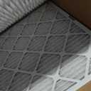 Aerostar 23 1/2 x 23 1/2 x 1 MERV 8 Air Filter, Pleated AC Furnace, Dust Pollen Pet Dander, 6 Pack