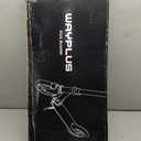 WAYPLUS KS1 Kick Scooter for Ages 6+,Kid, Teens & Adults. Max Load 240 LBS. Foldable, Lightweight, 8IN Big Wheels for Kids, Teen and Adults, 4 Adjustable Levels. Bearing ABEC9 FED Fitness