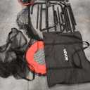 VEVOR Volleyball Training Net System,8 * 11/12 * 11ft/Pitching Practice/Spiking Practice/14 Net,Portable Net Station, Easy Setup Indoor Outdoor Target Net for Serving Spiking Setting