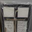 A Cord of Three Strands Wedding Sign Wall Decor 15x10 Inch Christian Marriage Art Wood Framed Braid for Wedding Ceremony Ideas Religious Couple Anniversary Wall Hanging (Black) (15X10Inches, Black)