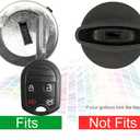 Remote Fobs Fits for Ford Explorer 2001-2015| Mustang 2005-2014| Expedition 2003-2017| Edge 2007-2015 Focus 2006-2011| Lincoln Mercury Sable 2000-2009 Mazda Keyless Entry CWTWB1U793 4D63 Chip 40/80bit (4Btn x2)