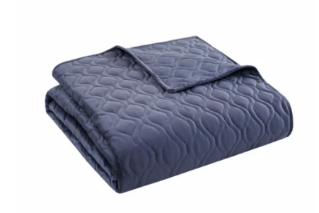 Di Modavari Home Fashions Quilt King Blue