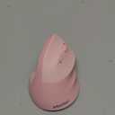 MEETION Ergonomic Mouse, Wireless Vertical Mouse RGB Backlit Rechargeable Mice for Bluetooth(5.2 + 3.0) USB-A with Type-c Adapter 4 Adjustable DPI Compatible Mac/Windows/Andriod/PC/Tablet/iPad Pink