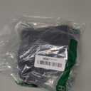 Lilosy Sexy High Split Side Trim Floral Lace Dress Lingerie Nightgown Babydoll Set 2 Piece (XX-Large, Black)