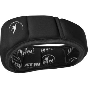 Soft Shell Non-Tackle Headgear, Lightweight, Breathable, Moisture-Wicking, Designed for Flag Football, Soccer, Volleyball, Field Hockey & Figure Skating, Black