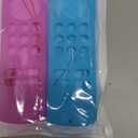 [ 2 Pack] Glow Silicone Cover Replacement for 3nd Gen. / 4K / 4K Max HD Streaming Remote Controller, Anti-Slip Washable Protective Case with Lanyard, Glowing in The Dark (Purple and Blue)