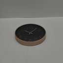 Silent Wall Clock 12 Inch Non-Ticking Wall Clocks Battery Operated for Living Room Decor Modern Wall Clock for Home/Bedroom/Office/Classroom/School/(Rose Gold)