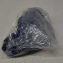 roswear Women's High Waisted Stretchy Denim Shorts Cuffed Jean Shorts (Large, Blue)