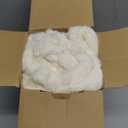 Waterproof Dog Blanket for Bed, Luxury Plush Washable Large Dogs Blankets for Furniture Protection, Super Soft Calming Pet Blanket for Indoors (Cream, 50"x60")