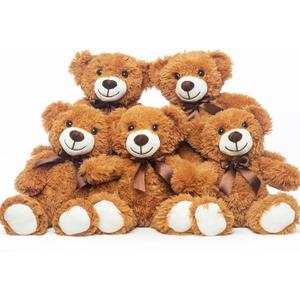 Teddy Bears Bulk 5 Packs Teddy Bear Stuffed Animals Plush Toys Gift for Kid Girlfriend,13.5 Inches Stuffed Bears for Christmas Valentines Day Birthday Wedding Party