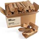 Old Potters Kiln Dried Firewood - Oak, 1100 Cu. in, 16-18 Logs ~ 8" x 2.5" Logs. Cooking Wood for Grilling, Smoking, and Firepits, Oak.