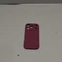 Vooii Magnetic for iPhone 17 Pro Case, Compatible with Magsafe (Premium Liquid Silicone) (Integrated Camera Control Button) Full Body Protective Anti-Scratch Microfiber Lining 6.3", WineRed