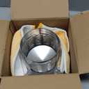 4 Inch Chimney Cap, Round Roof Rain Chimney Cover, 304 Stainless Steel Cone Top Chimney Cap with Screen, Chimney Cover for Vents, Rain Cap (4 inch)