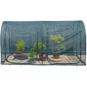 Large Tunnel 8.2'x4' Plant Netting Cover 4FT Tall Crop Cage Netting Pest Guard Cover for Vegetables Fruits Durable Gardening Net for Plant and Animal