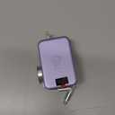 FlexTurtle Apple Watch Charger Travel Essentials, 5 in 1 Travel Charging Station for Apple Devices, Retractable Wall Charger with 3*3.2ft Retractable Cables, Fast Charger Block for Apple Gear (Purple)