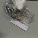 HuisMier Brushed Nickel Crystal Wall Sconce, Modern Dimmable LED Wall Light Fixtures with Remote, K9 Elegant Crystal Vanity Wall Lighting for Bathroom Bedroom Stairway Hallway, Hardwired 3000K6000K