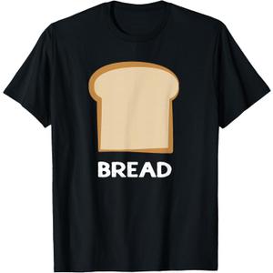 Bread Design Slice of Bread T-Shirt, Size Small