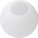 Frosted Opal White Glass Lampshade Fixture Replacement Globes，Diameter 8", Diameter: 8 IN, Fitter: 2.6 IN