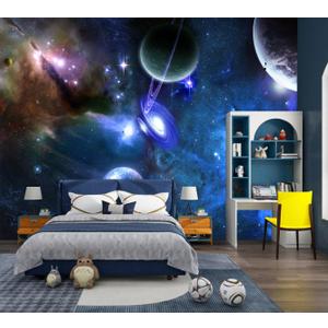 TUNDJ Beige Forest Wallpaper Mural Peel and Stick for Bedroom 137"x100"