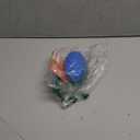 Nerf Dog Tire Squeak Football Outdoor Dog Toy, 6 Inch Dog Football Squeaking Toy for Medium and Large Breeds, Blue