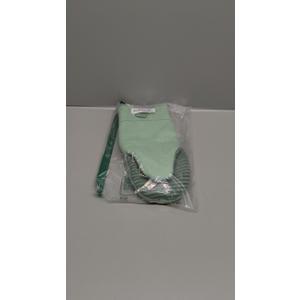 KitchenAid Beacon Two-Tone Non-Slip Oven Mitt Set, Pistachio/Graphite Green, 5.75"x13", 1 Piece