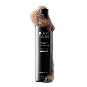 Kiwabi Hair Color Shampoo for Gray Coverage – Gradual, No Damage, Natural Hair Dye Shampoo for Gray Hair for Women & Men – Sulfate-Free & Ammonia-Free – Gentle on Hair & Scalp (Dark Brown)