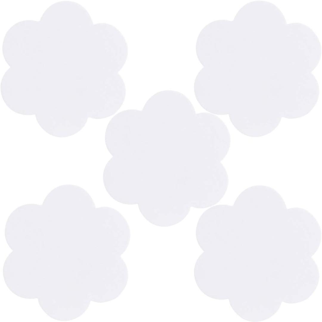 EXCEART Canvas Painting Boards Blank Flower Shaped Canvas Panel Boards Art Paint Canvas Stretched for Painting Craft Oil Acrylic Supplies Set of 9 Different Shapes